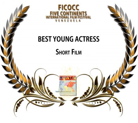 Best Young Actresss in a Short Film FICOCC 2019